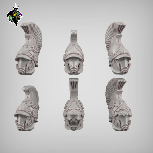 Dragoon Heads (6 pieces)