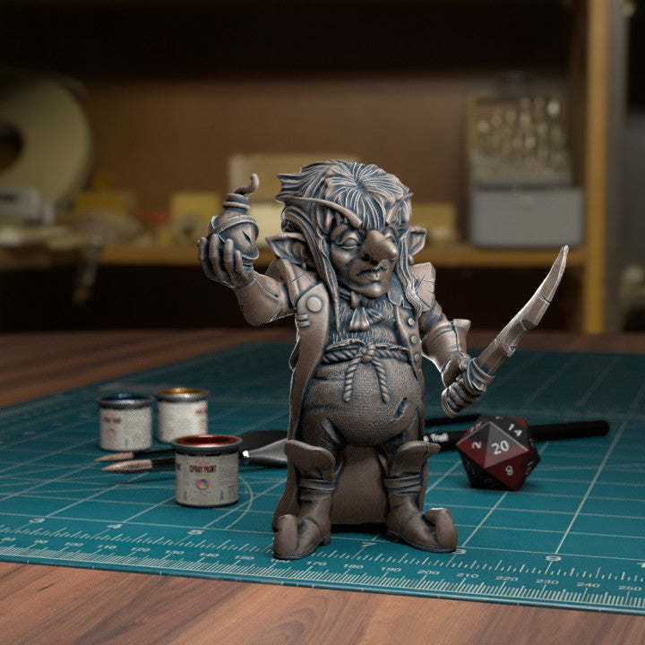 Goblin King Imposter - Fantasy DND Miniatures - TytanTroll Miniatures