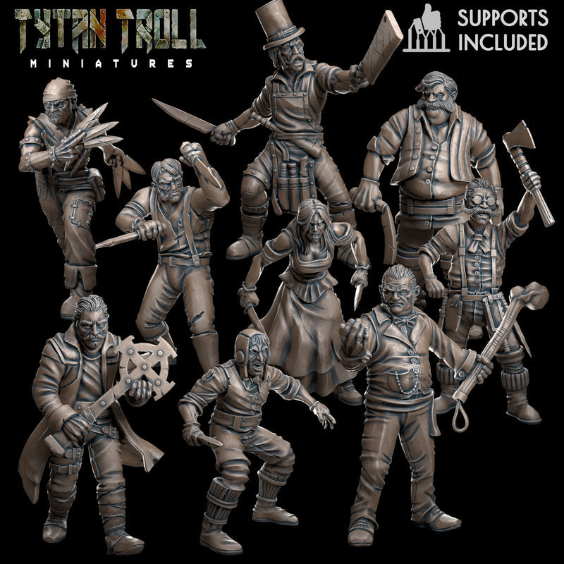 Gang Of New York Bundle - TytanTroll Miniatures - DnD - Fantasy