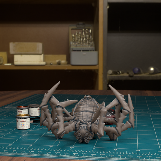 Dead Giant Spider 02 - 32mm - DND - Pathfinder