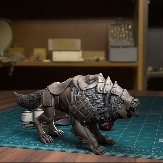 Wolf Mount - TytanTroll Miniatures - DnD - Fantasy