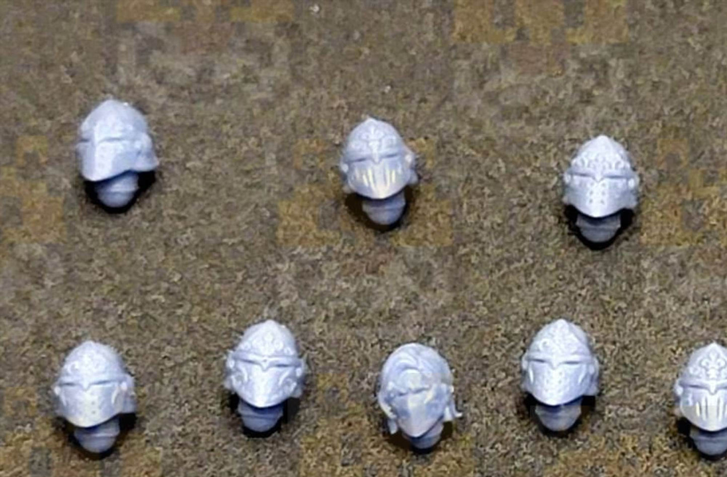 War Sisters Head Bits Great Martyrs Set x 5 | 3d printed (resin) War Gaming Upgrade bits | miniatures | kitbash | by dakkadakka.store